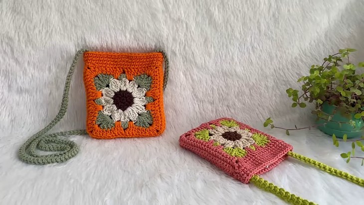 Crochet Crossbody Bag (4)