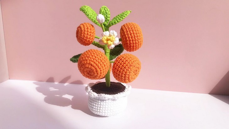 Crochet Flower Pot (3)