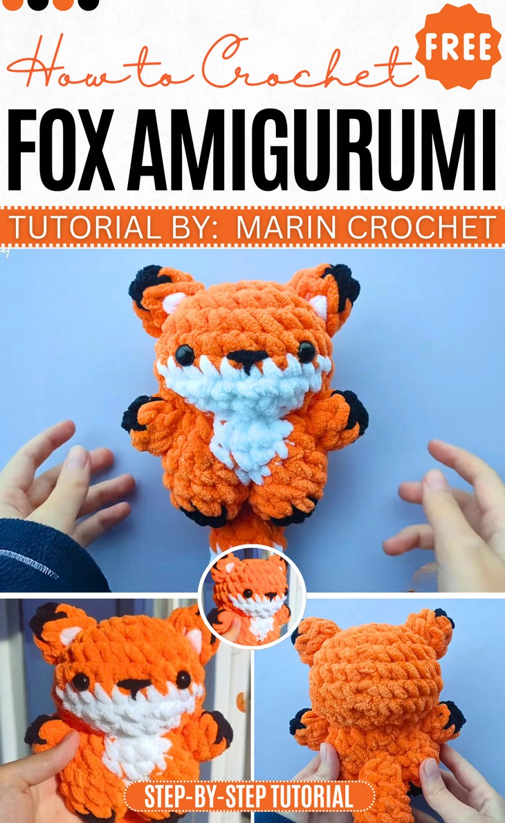 Crochet Fox Amigurumi Pattern