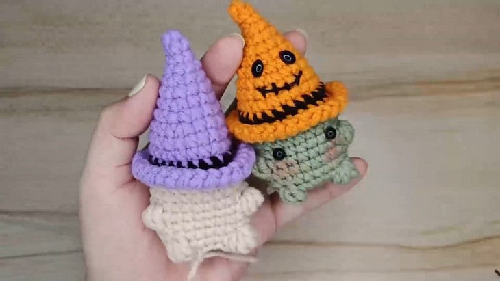 Crochet Halloween Baby Mashroom (1)
