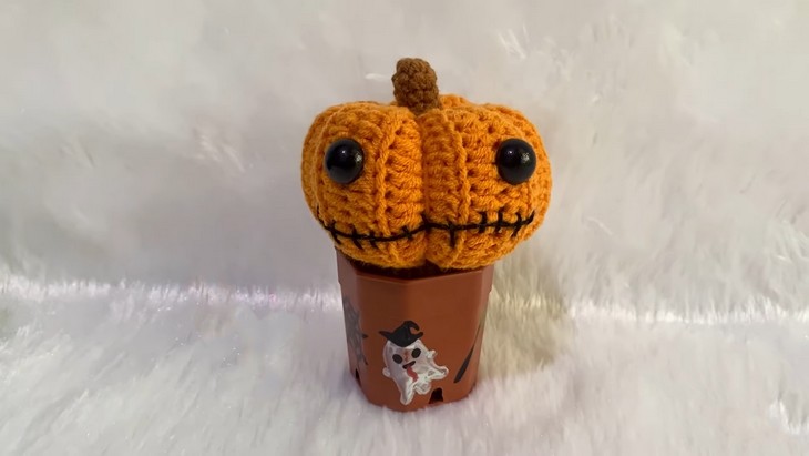 Crochet Halloween Pumpkin (1)