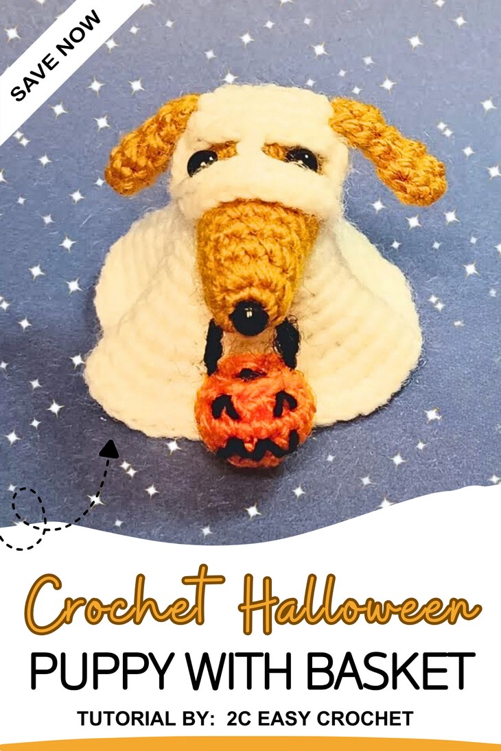 Crochet Halloween Puppy Pattern
