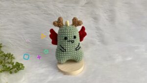 How to Crochet Little Kawaii Dragon Dolls for Halloween