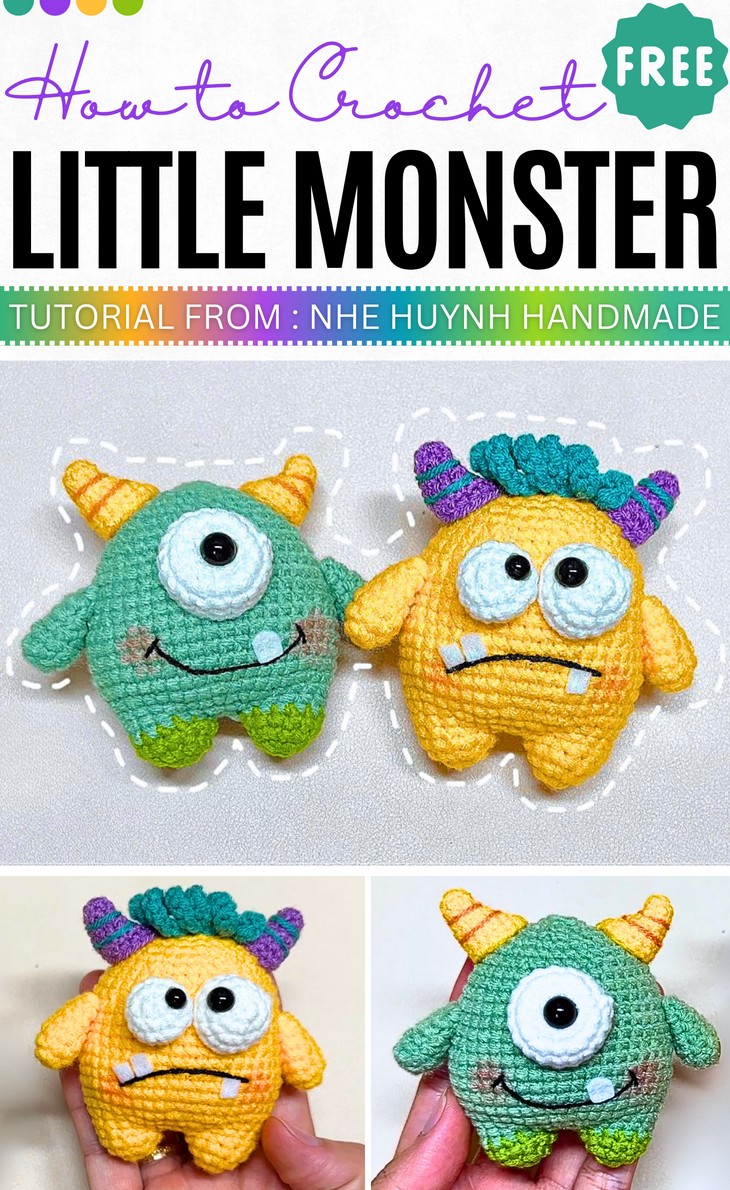 Crochet Little Monsters