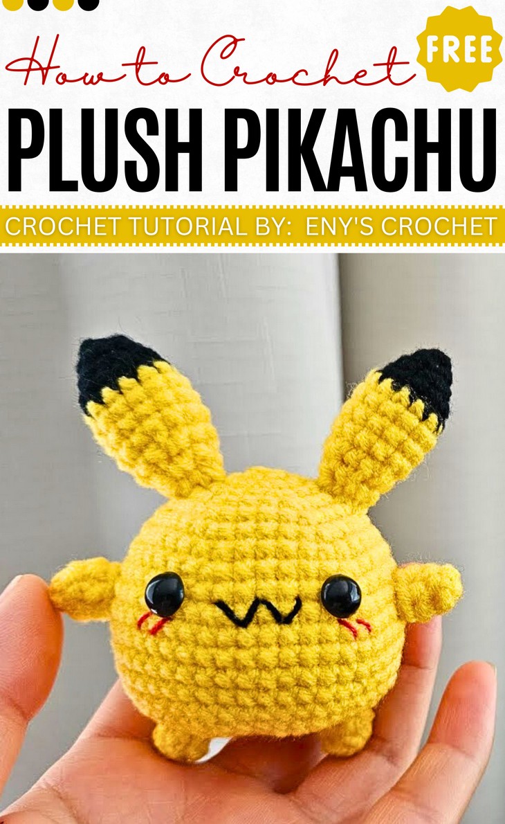 Crochet Plush Pokemon Pattern