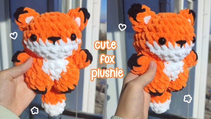 Crochet Plush Yarn Foxie (2)