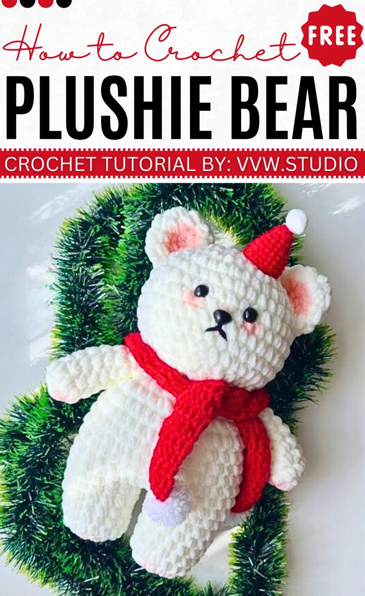 Crochet Plushie Bear Pattern