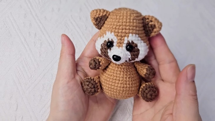 Crochet Racoon (3)