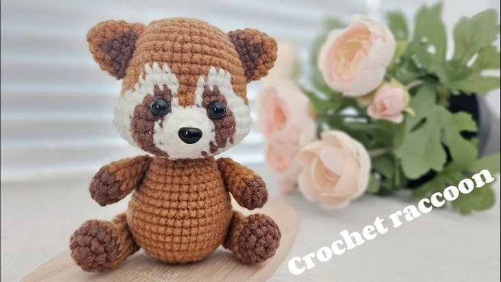 Crochet Racoon (4)