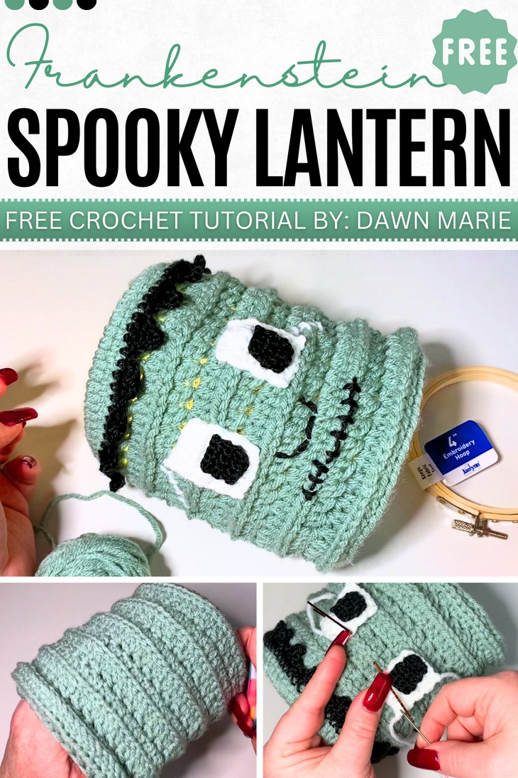 Crochet Spooky Lantern Pattern