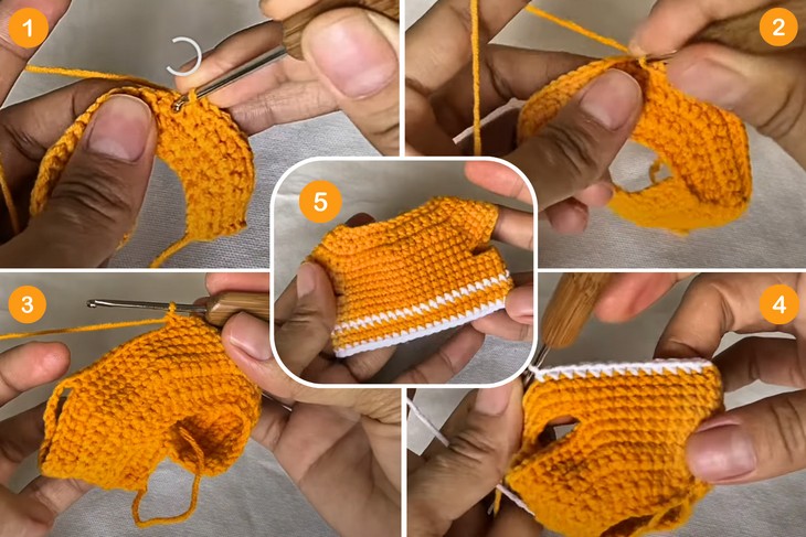 Crochet Steps