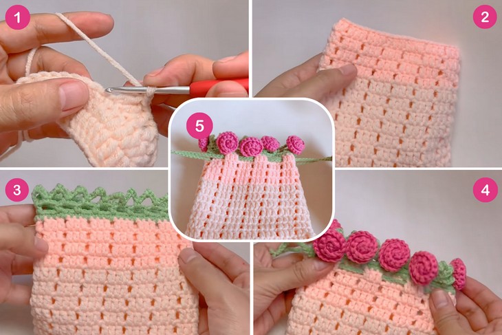Crochet Steps