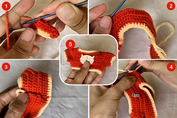 Crochet Steps