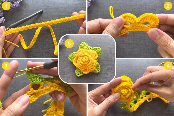 Crochet Steps