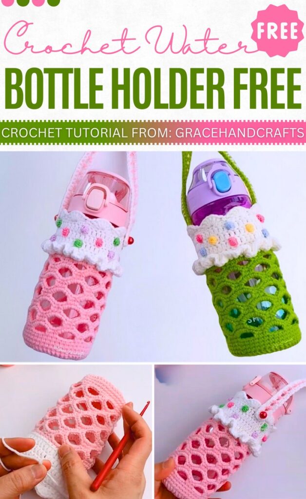Crochet Water Bottle Holder Pattern