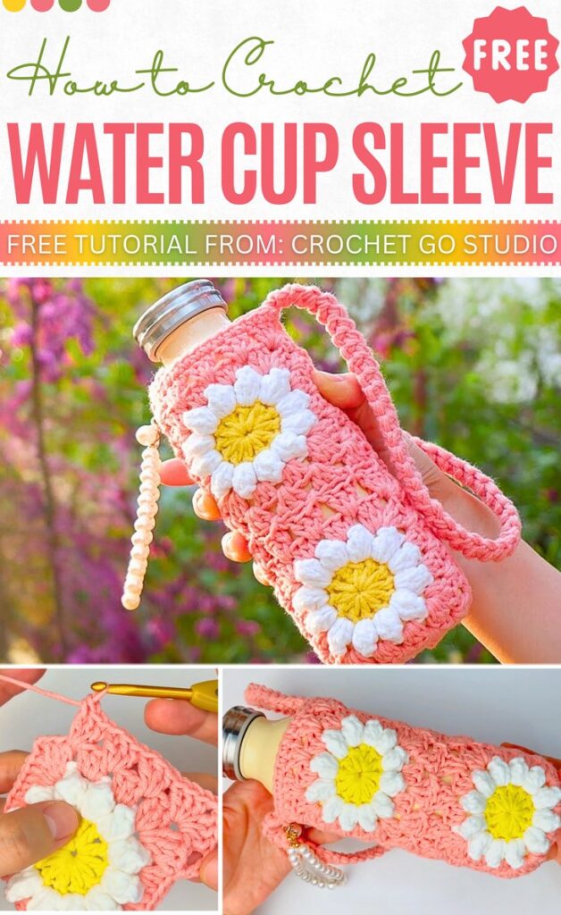 Crochet Water Cup Sleeve
