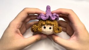 How to Crochet Witch Head Amigurumi for Halloween