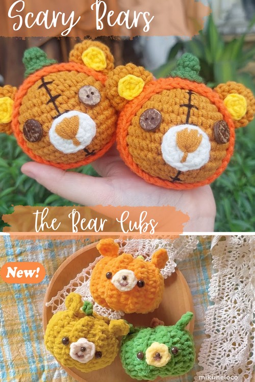 Crochet bears