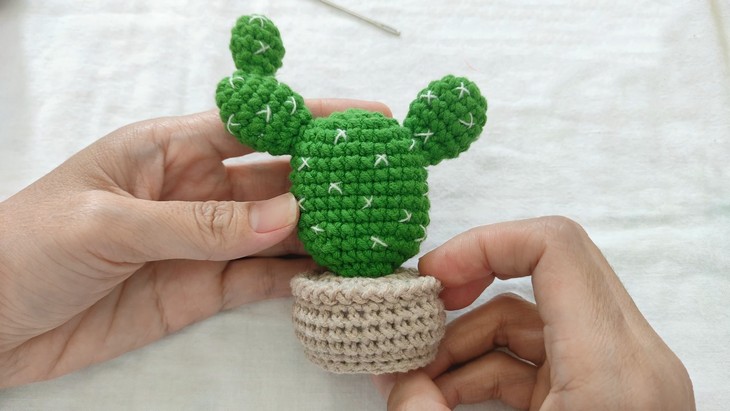 Crochet mini Cactus (2)