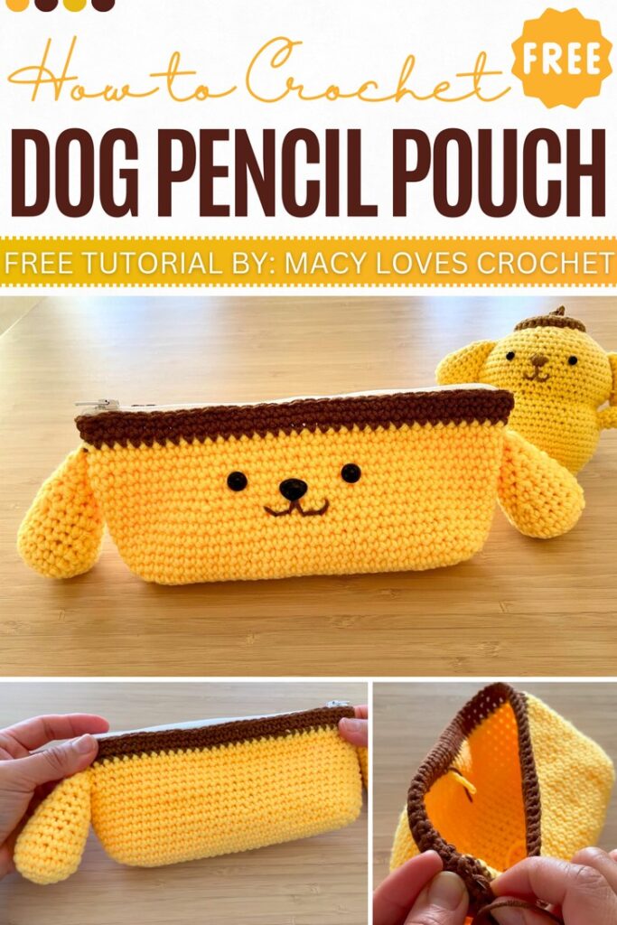 Dog Pencil Pouch