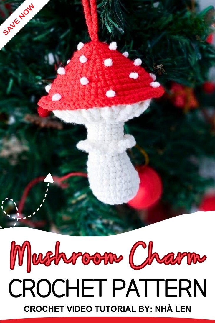 Mushroom Charm Pattern