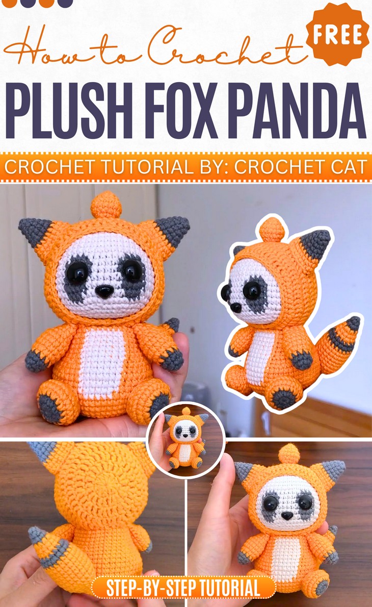 Plush Fox Panda (1)