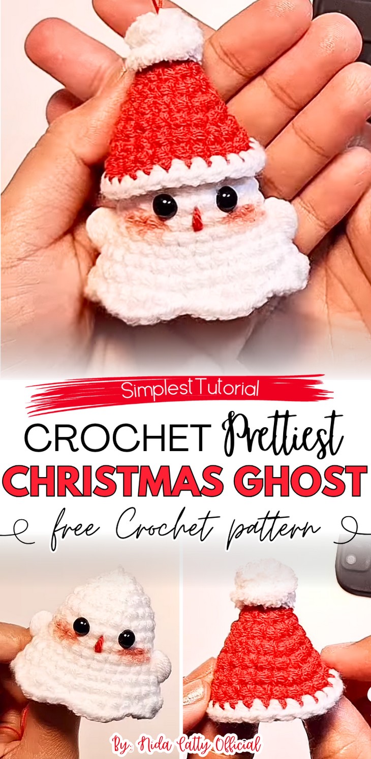 CROCHET Christmas Ghost