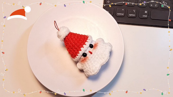 CROCHET Christmas Ghost (2)