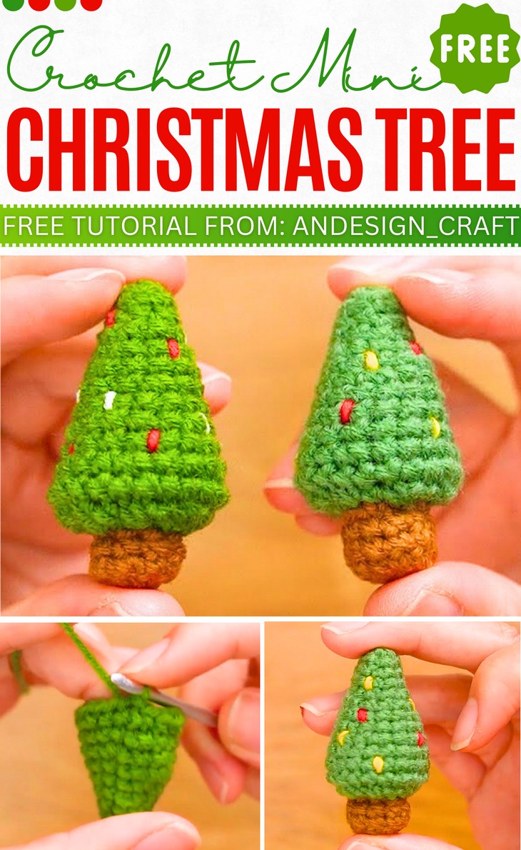 _ Crochet Mini CHRISTMAS TREE