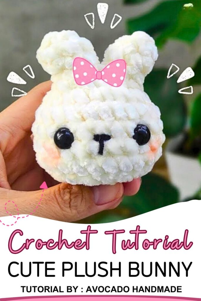 Crochet Tutorial Cute plush bunny