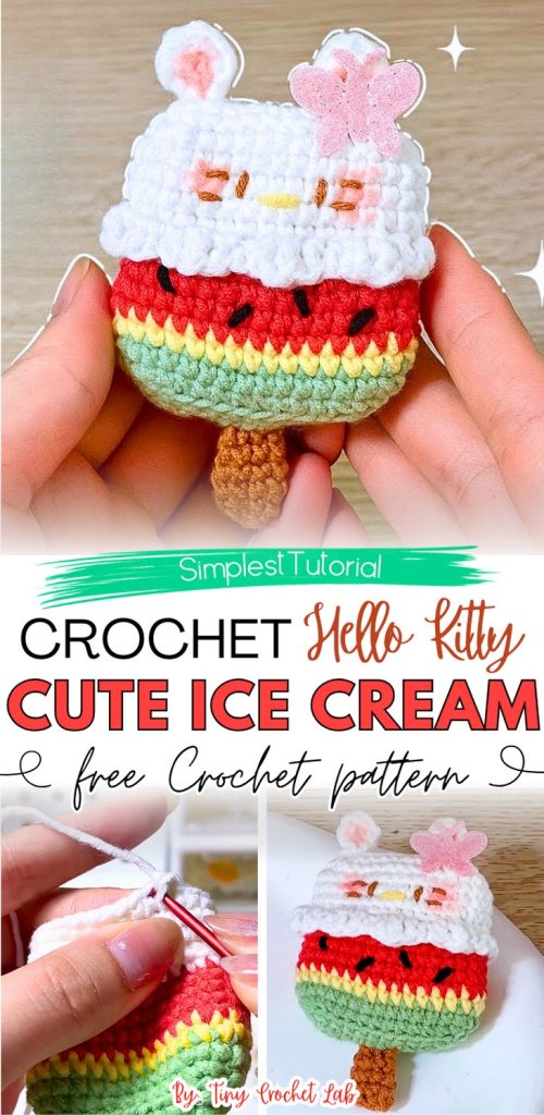 Hello Kitty Cute Ice Cream