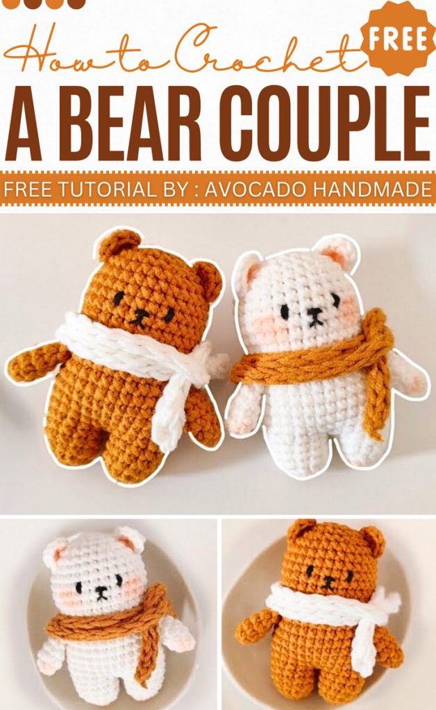 How to Crochet A BEar Couple