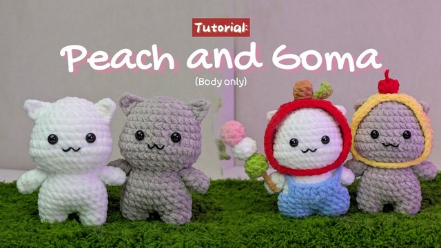 crochet cat dolls