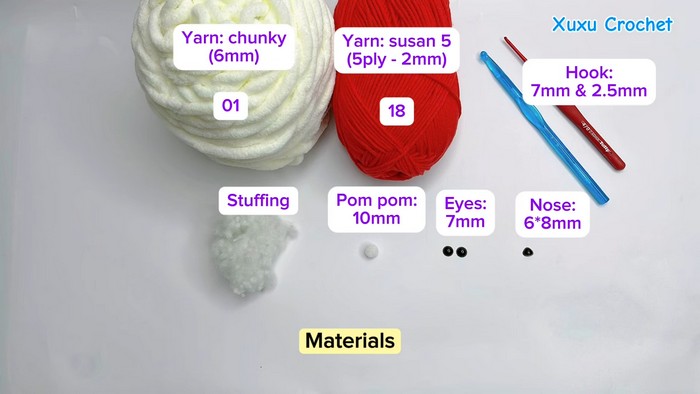 Crochet materials
