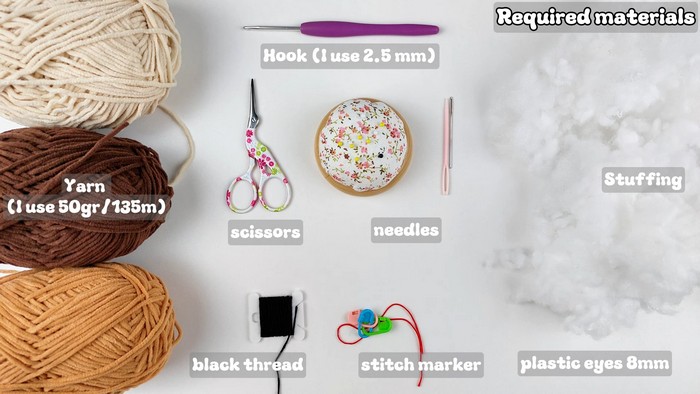 crochet materials