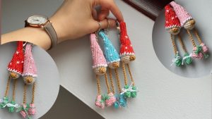 How to Crochet Elf Ornaments For Christmas