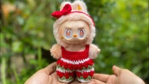 How to Crochet LaBuBu Tulip Stitch Overalls & Bow Headband