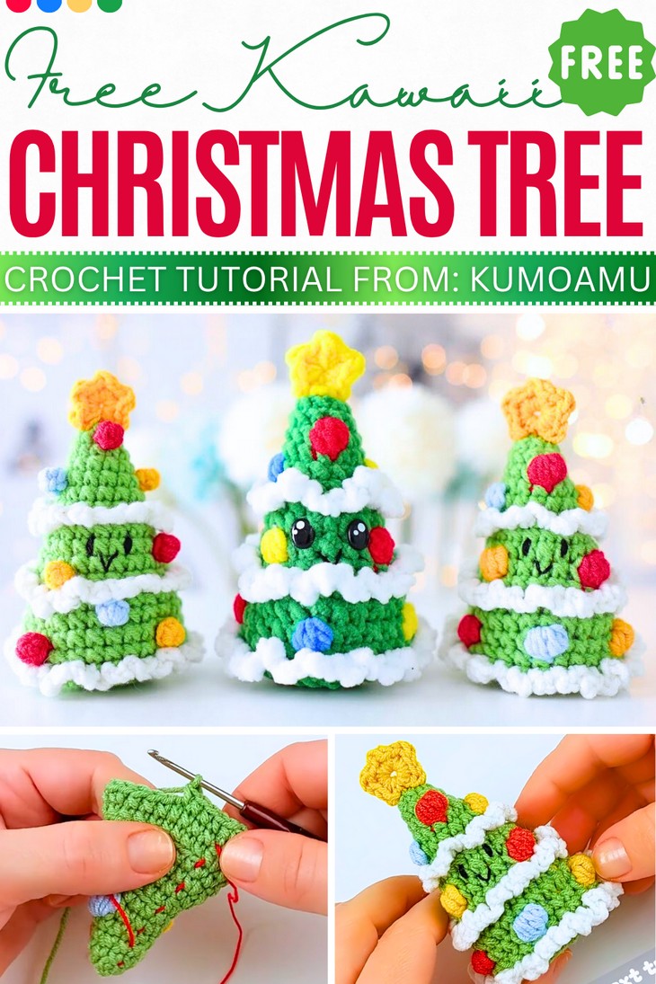 Free Kawaii Christmas Tree Amigurumi Pattern (1)