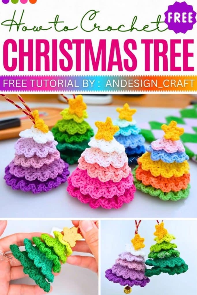 How to Crochet Christmas Tree