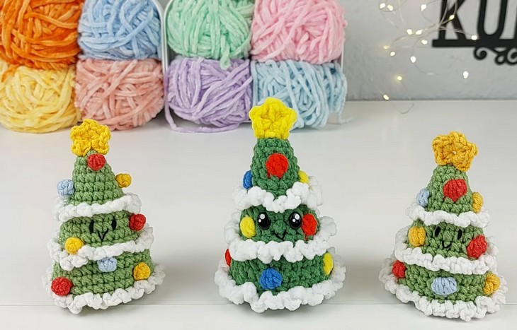 Crochet Kawaii Christmas Tree