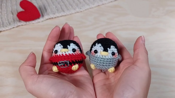 crochet penguin