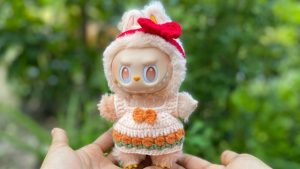 How to Crochet 4 Labubu Dresses for Beginners