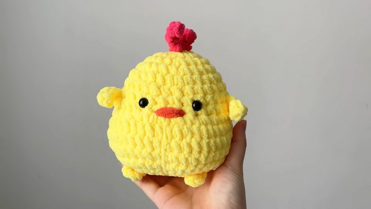 crochet chubby chick