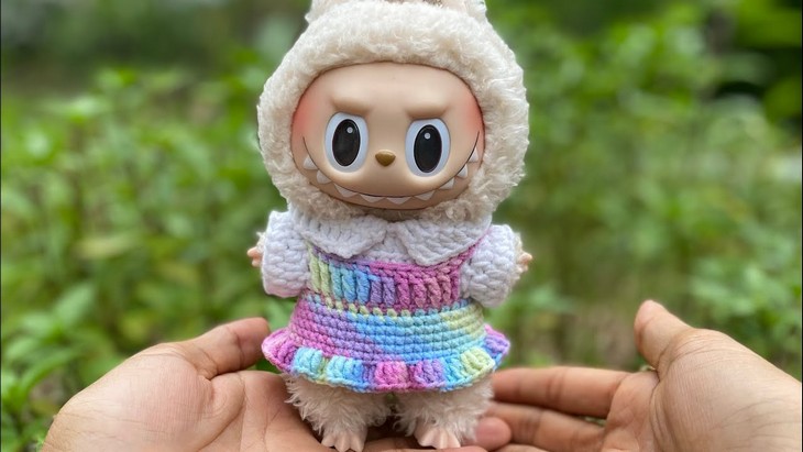How to Crochet Labubu Outfit In So Many Colors