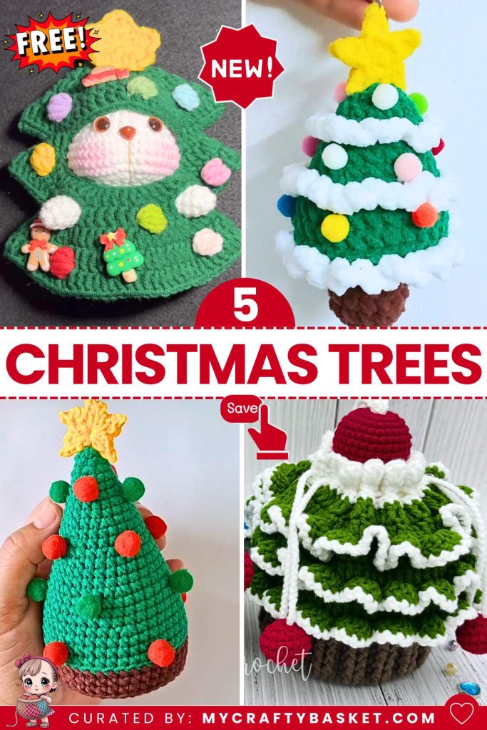 5 New Christmas Tree Patterns (Part 1)