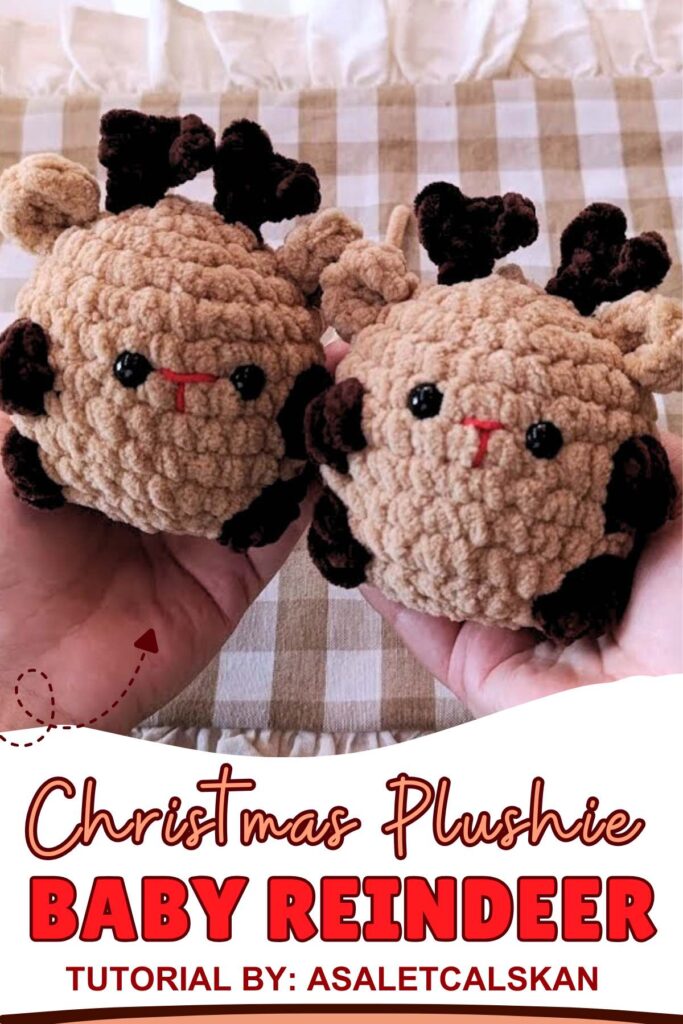 Chubby Reindeer Plushie