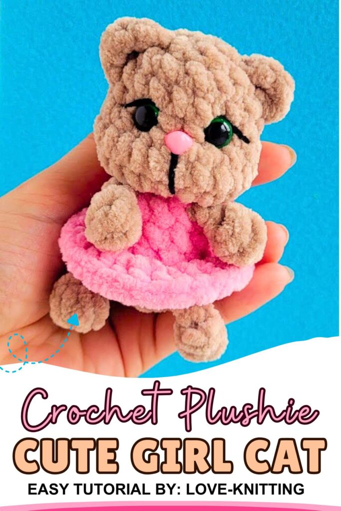 Crochet Cat Girl Plushie