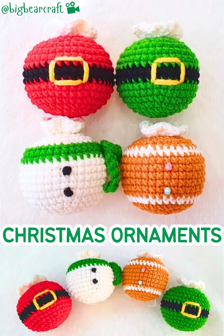 Crochet Christmas Ornament Tutorial (3)