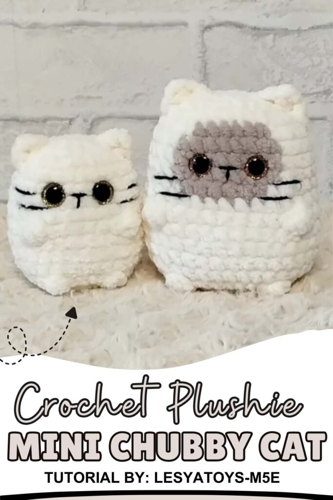 Crochet Chubby Cat Plushies