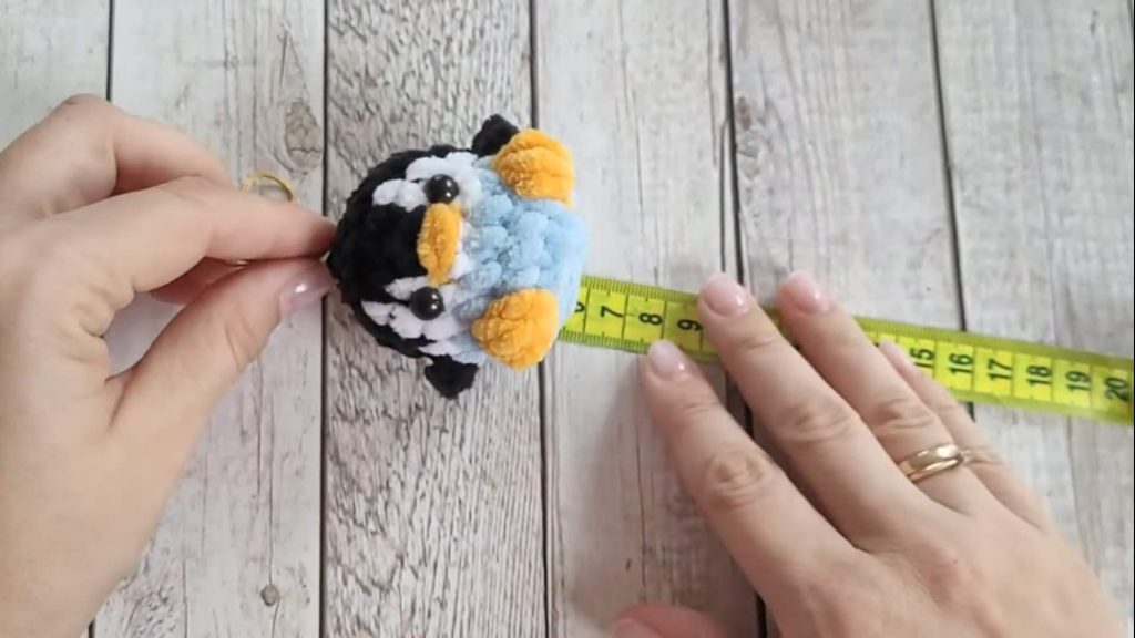 Crochet Penguin Christmas Plushie 1